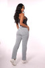 Straightleg:fleecejoggers:light Grey