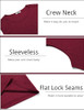 Black/Wine Red