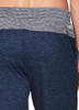 Grid Heathered Navy