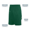 Dark Green/White