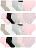 Brief - 20 Pack - Black/Pink/Grey