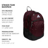 Team Maroon/Black/White