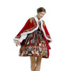 Slip Dress+shirt+cloak(red)