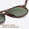 Tortoise Dark Brown + Brown Tortoise/Green