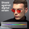 Clear and Red