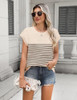 3/4 Stripe Black