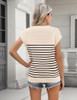 3/4 Stripe Black