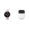 Polished Silver Aluminum Case - Rose Quartz Band