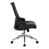 Black Bonded Leather Black Bonded Leather