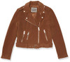 Cognac Faux Suede