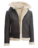 Brown - Marilyn Shearling Jacket