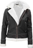 Brown - Mary Shearling Jacket