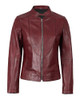 Amy - Maroon Jacket