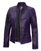 Amy - Purple Jacket