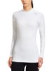 White-mock Neck
