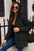 Hooded-black-button Closure