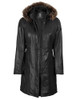 Black - Jean Hooded Coat