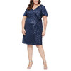 Navy Sequin