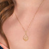 Yellow Gold Plated Sterling Silver