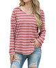 15-pink Red Stripe
