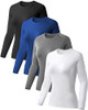 Long Sleeve-black+grey+white+blue