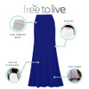 Heather Grey, Royal Blue, White