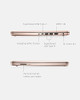 Pale rose gold