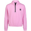 Pink Dawn Waffle Knit Quarter Zip