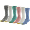 Spectrum Blue Assorted (6-pairs)