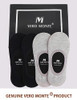4 Pairs (2 Black + 2 Grey) - Middle Cut - Comfortable & Durable