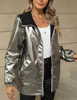 Silver Windbreaker