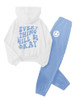Blue and White