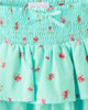 Mint Tea Floral Tiered