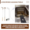 Brass Fryer Cleaning Tools-4 Pcs