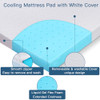 White Cover & Blue Topper