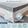 Gray Cover & Blue Topper
