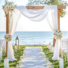 White Drapes Curtain