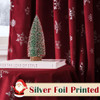 Xmas-silver on Red