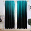 Teal and Black