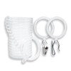 Clear Acrylic Clip Ring