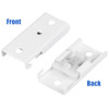 White Curtain Track Accessories