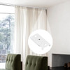 White Curtain Track Accessories