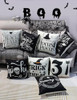 Halloween Black and White Pillow Covers