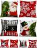 Christmas Pillow Covers-red