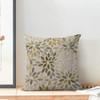 Grey Yellow Floral