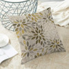Grey Yellow Floral