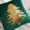 Dark Green Christmas Tree Sequins