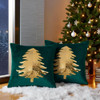 Dark Green Christmas Tree Sequins