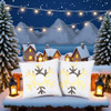 White Snowflake Sequins