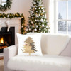 White Christmas Tree Sequins